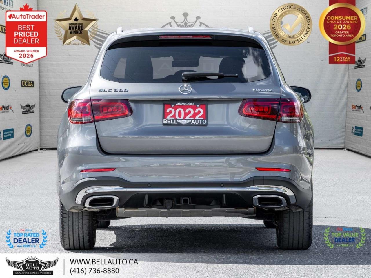 2022 Mercedes-Benz GLC 300   AMGPKG   PRMPKG   REDLTHR   NOACCIDENT Photo