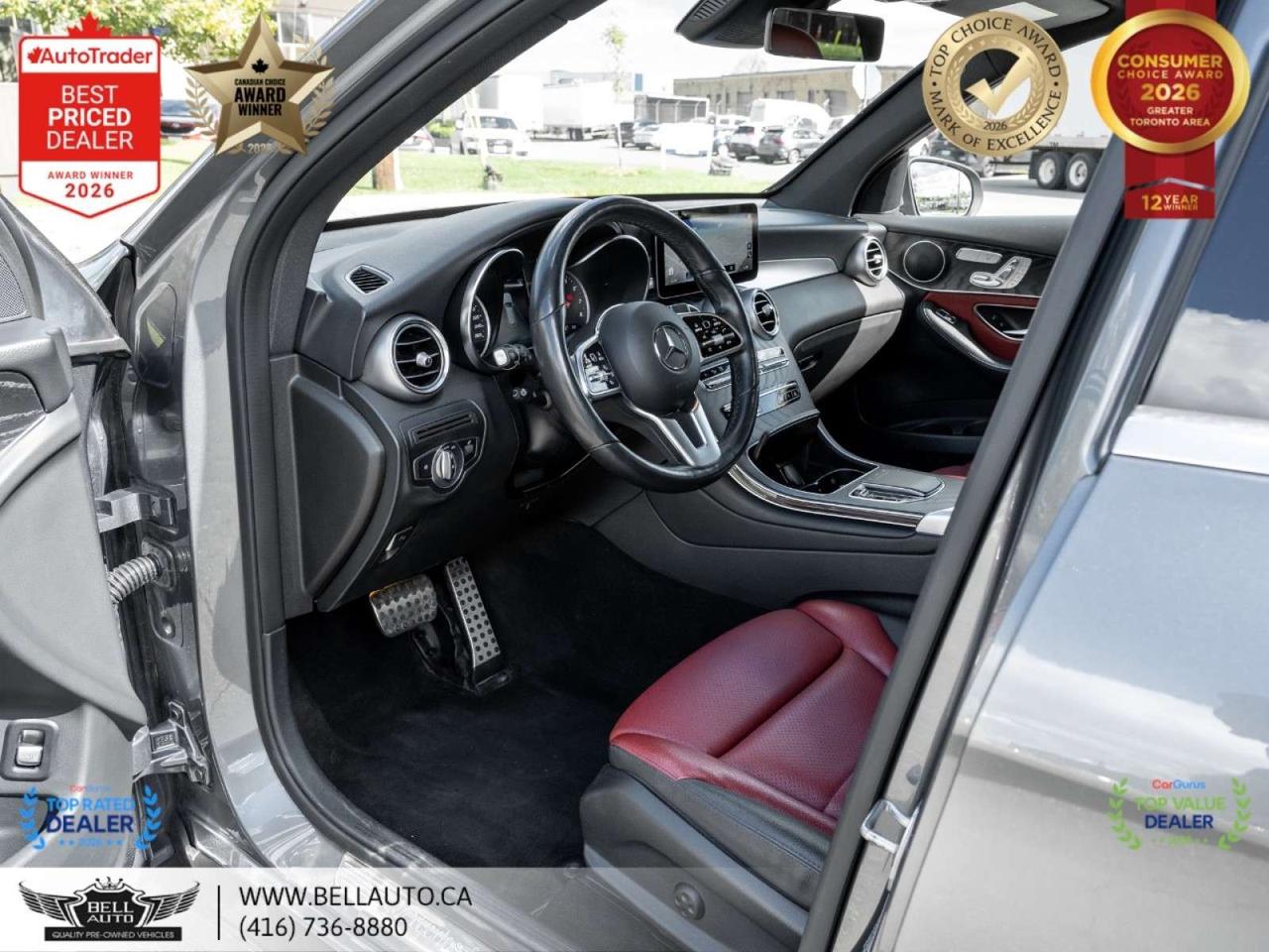2022 Mercedes-Benz GLC 300   AMGPKG   PRMPKG   REDLTHR   NOACCIDENT Photo