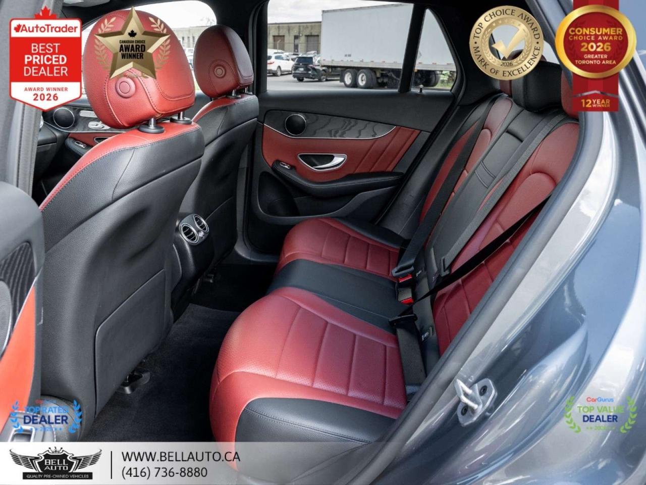 2022 Mercedes-Benz GLC 300   AMGPKG   PRMPKG   REDLTHR   NOACCIDENT Photo