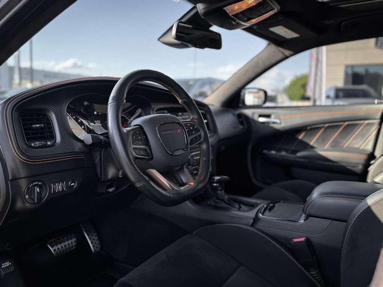 2023 Dodge Charger Scat Pack 392   WIDEBODY   HEMI ORANGE PKG   FRONT 3M   PLUS GROUP   CARBON AND SUEDE PKG   SUNROOF Photo