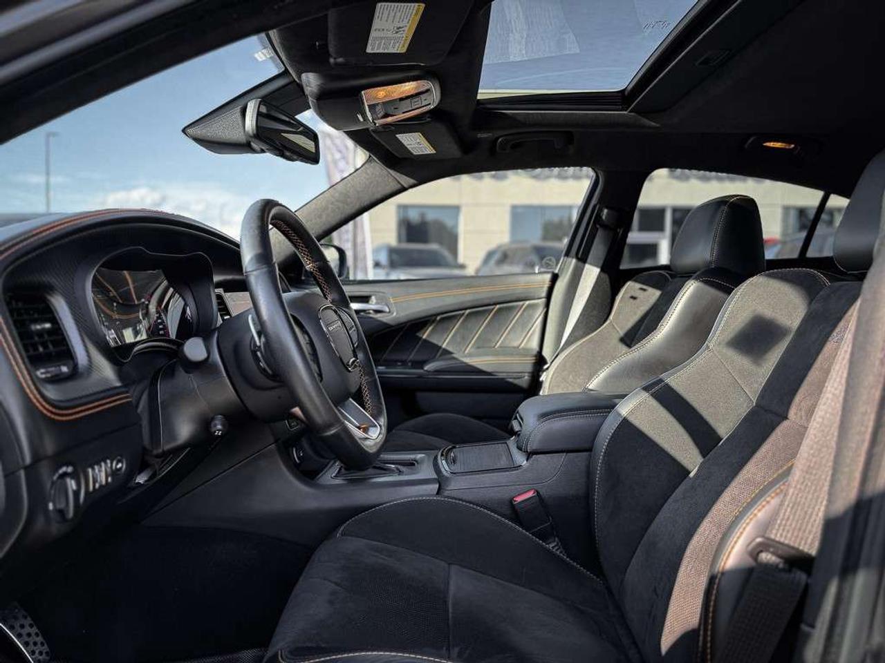 2023 Dodge Charger Scat Pack 392   WIDEBODY   HEMI ORANGE PKG   FRONT 3M   PLUS GROUP   CARBON AND SUEDE PKG   SUNROOF Photo