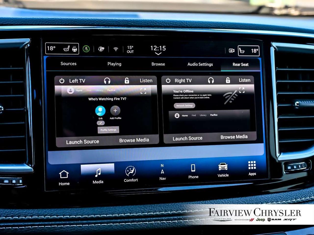 2024 Chrysler Pacifica Limited FWD PANO ROOF   DUAL SCREENS   S PKG   360 CAMERA   CARPLAY   HARMAN/KARDON Photo