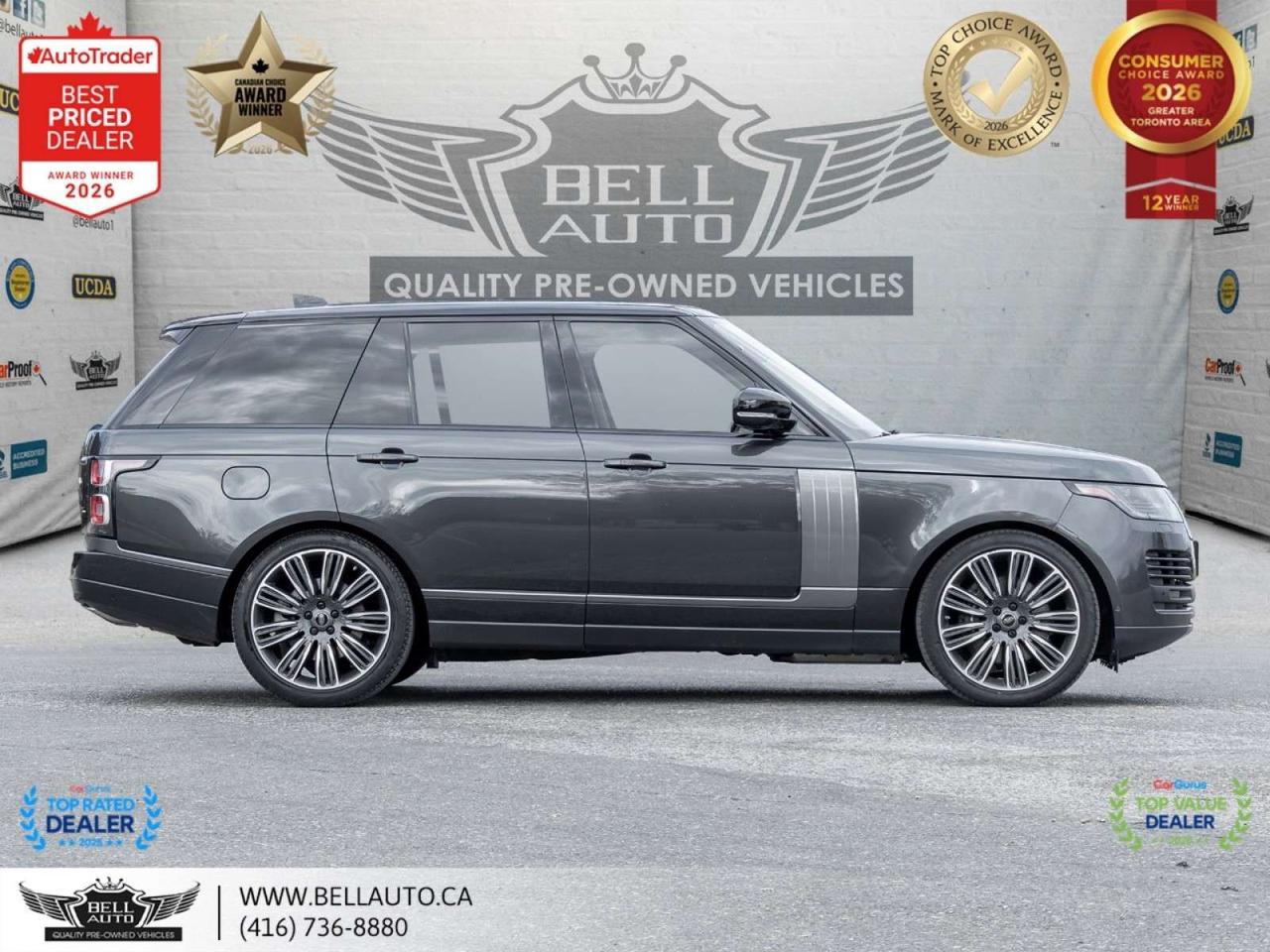 2019 Land Rover Range Rover V8 SC   HUD   NAVI   B.CAM   PANO   MERIDIAN   22RIMS Photo