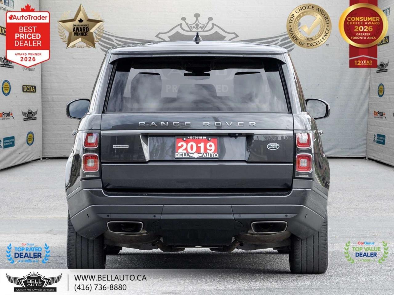2019 Land Rover Range Rover V8 SC   HUD   NAVI   B.CAM   PANO   MERIDIAN   22RIMS Photo