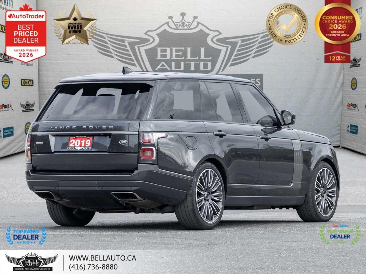 2019 Land Rover Range Rover V8 SC   HUD   NAVI   B.CAM   PANO   MERIDIAN   22RIMS Photo
