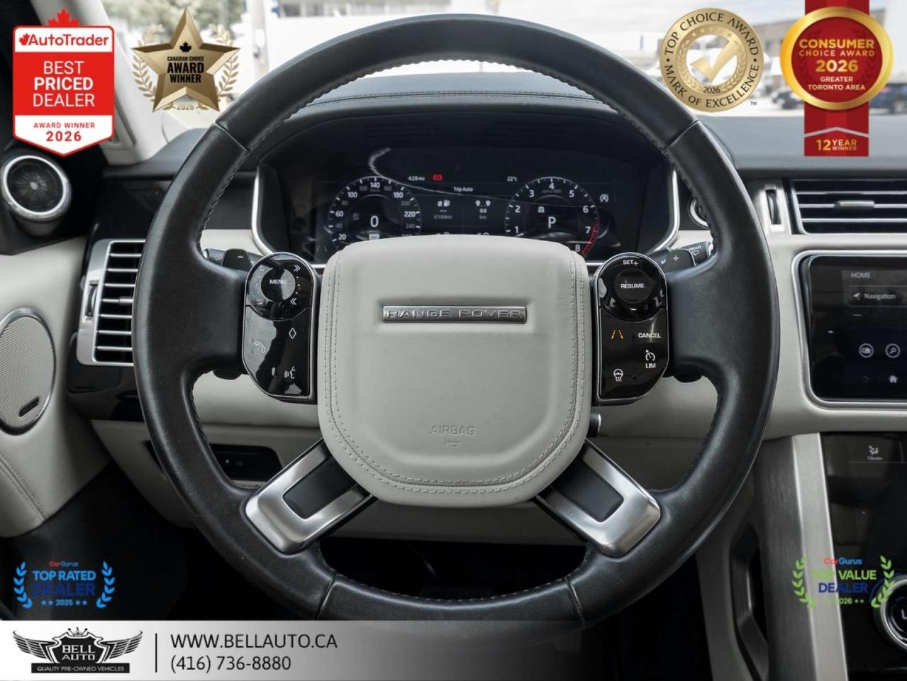 2019 Land Rover Range Rover V8 SC   HUD   NAVI   B.CAM   PANO   MERIDIAN   22RIMS Photo