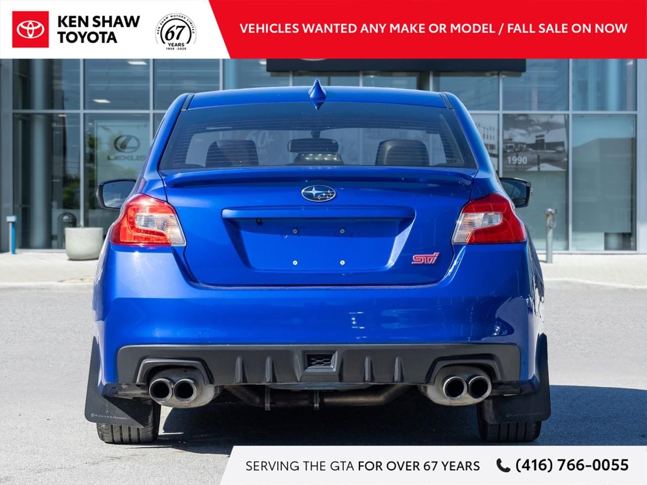 2019 Subaru WRX STI Sport-tech w/Lip 4dr All-Wheel Drive Sedan Photo