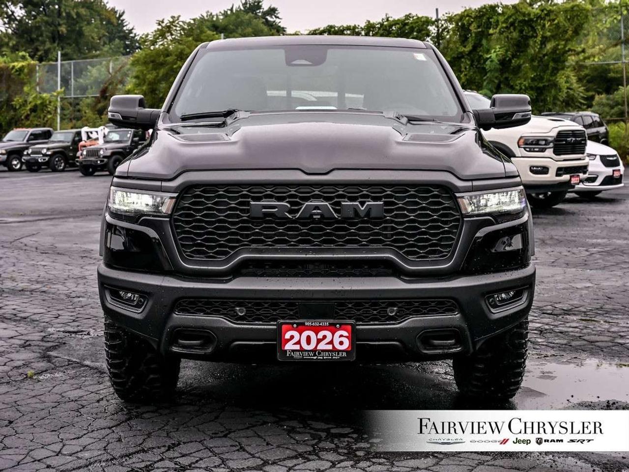 2026 RAM 1500 Rebel 4x4 Crew Cab 5'7 Box 5.7 L HEMI   PANO ROOF   LEATHER   NAVI   LEVEL 2   HARMAN/KARDON   CARPLAY Photo5