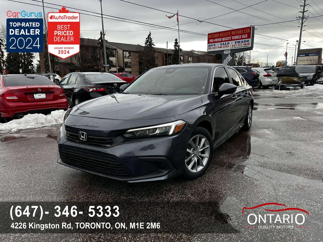 2022 Honda Civic EX   Sunroof   Remote Start Photo0