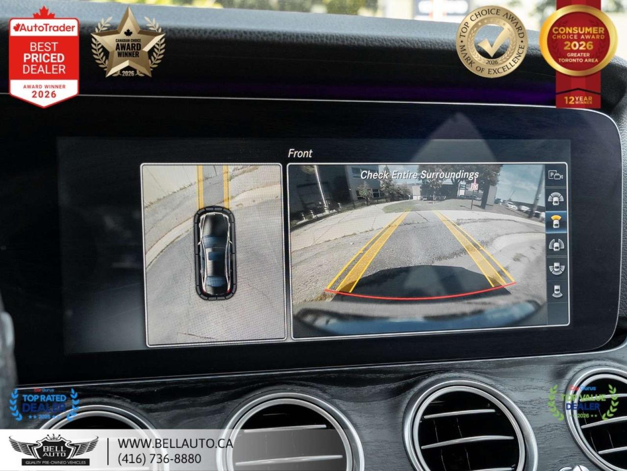 2017 Mercedes-Benz E-Class E400   AMGPKG   NAVI   360CAM   PANO   BRMSTR   NOACCIDENT Photo