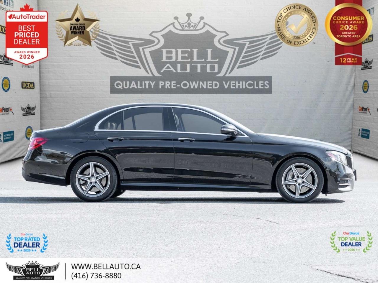 2017 Mercedes-Benz E-Class E400   AMGPKG   NAVI   360CAM   PANO   BRMSTR   NOACCIDENT Photo
