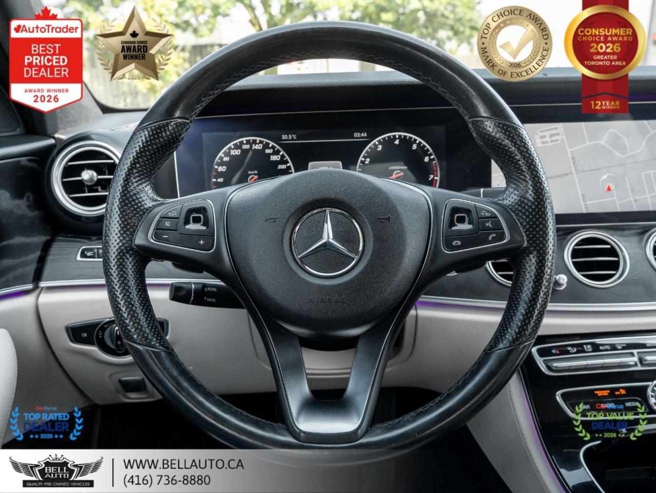 2017 Mercedes-Benz E-Class E400   AMGPKG   NAVI   360CAM   PANO   BRMSTR   NOACCIDENT Photo