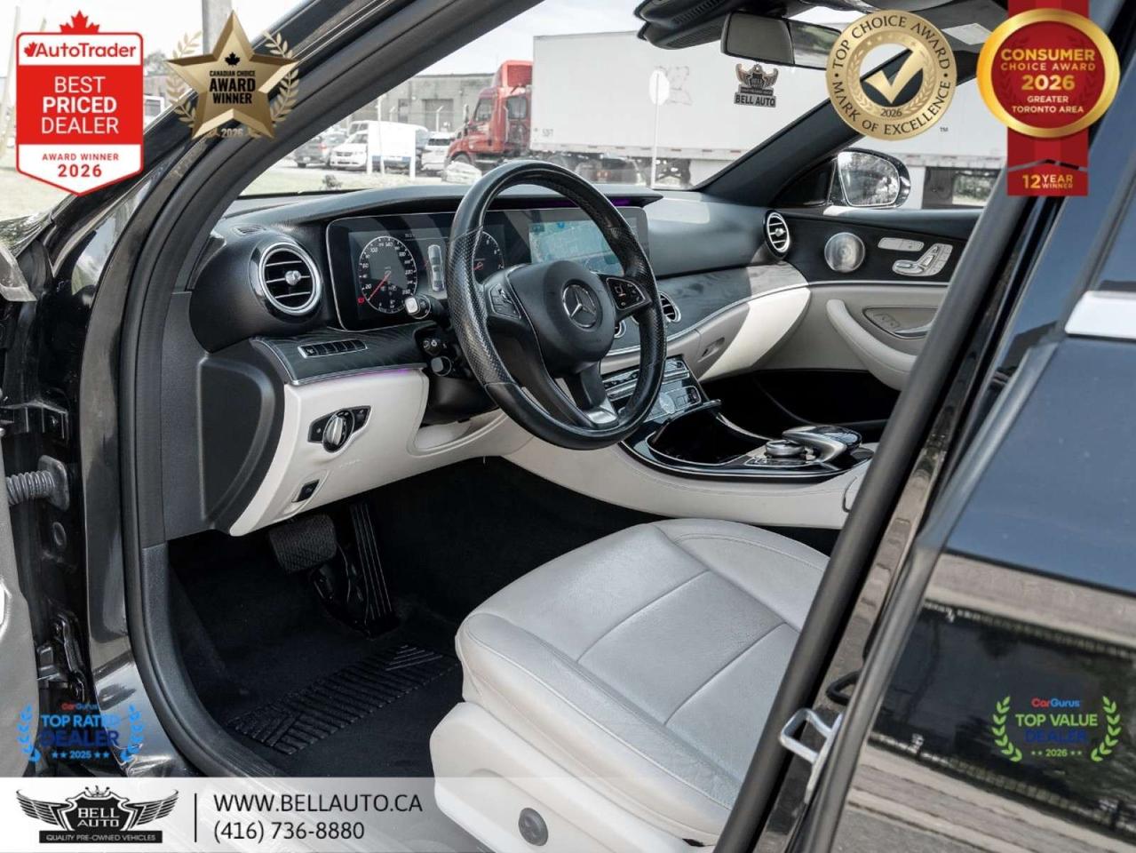 2017 Mercedes-Benz E-Class E400   AMGPKG   NAVI   360CAM   PANO   BRMSTR   NOACCIDENT Photo