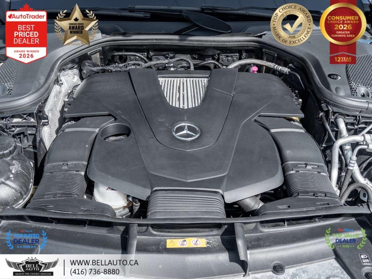 2017 Mercedes-Benz E-Class E400   AMGPKG   NAVI   360CAM   PANO   BRMSTR   NOACCIDENT Photo