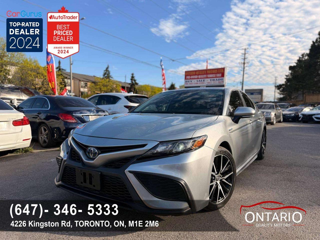 2021 Toyota Camry Hybrid SE Auto Photo0
