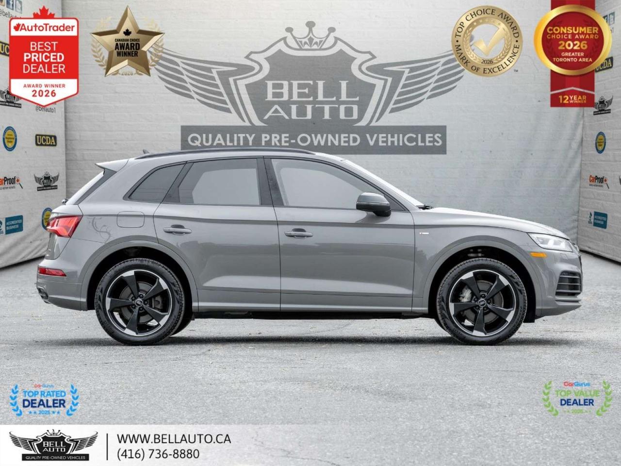 2019 Audi Q5 Progressiv   S-LINE   NAVI   B.CAM   PANO   NOACCIDENT Photo