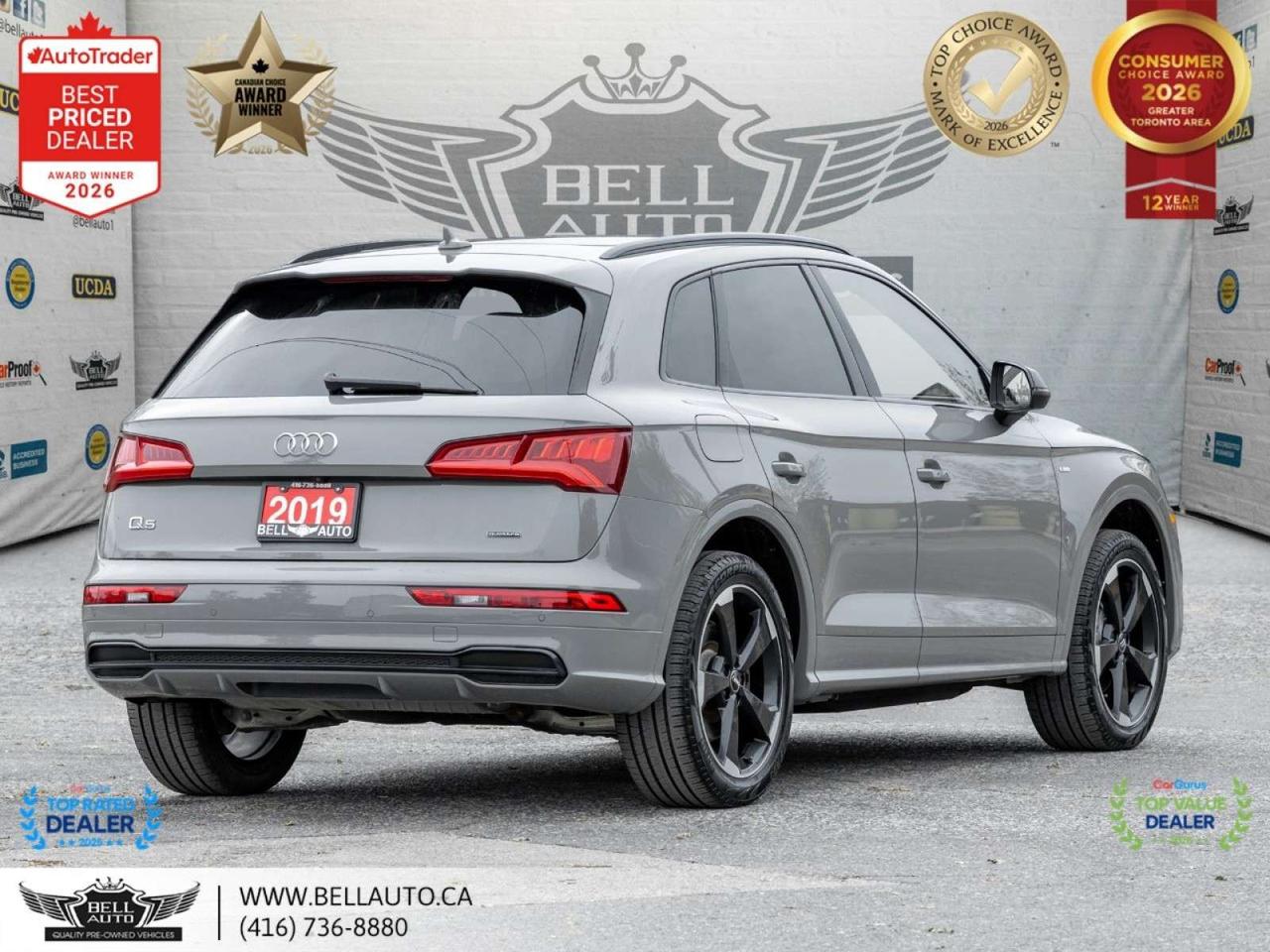 2019 Audi Q5 Progressiv   S-LINE   NAVI   B.CAM   PANO   NOACCIDENT Photo