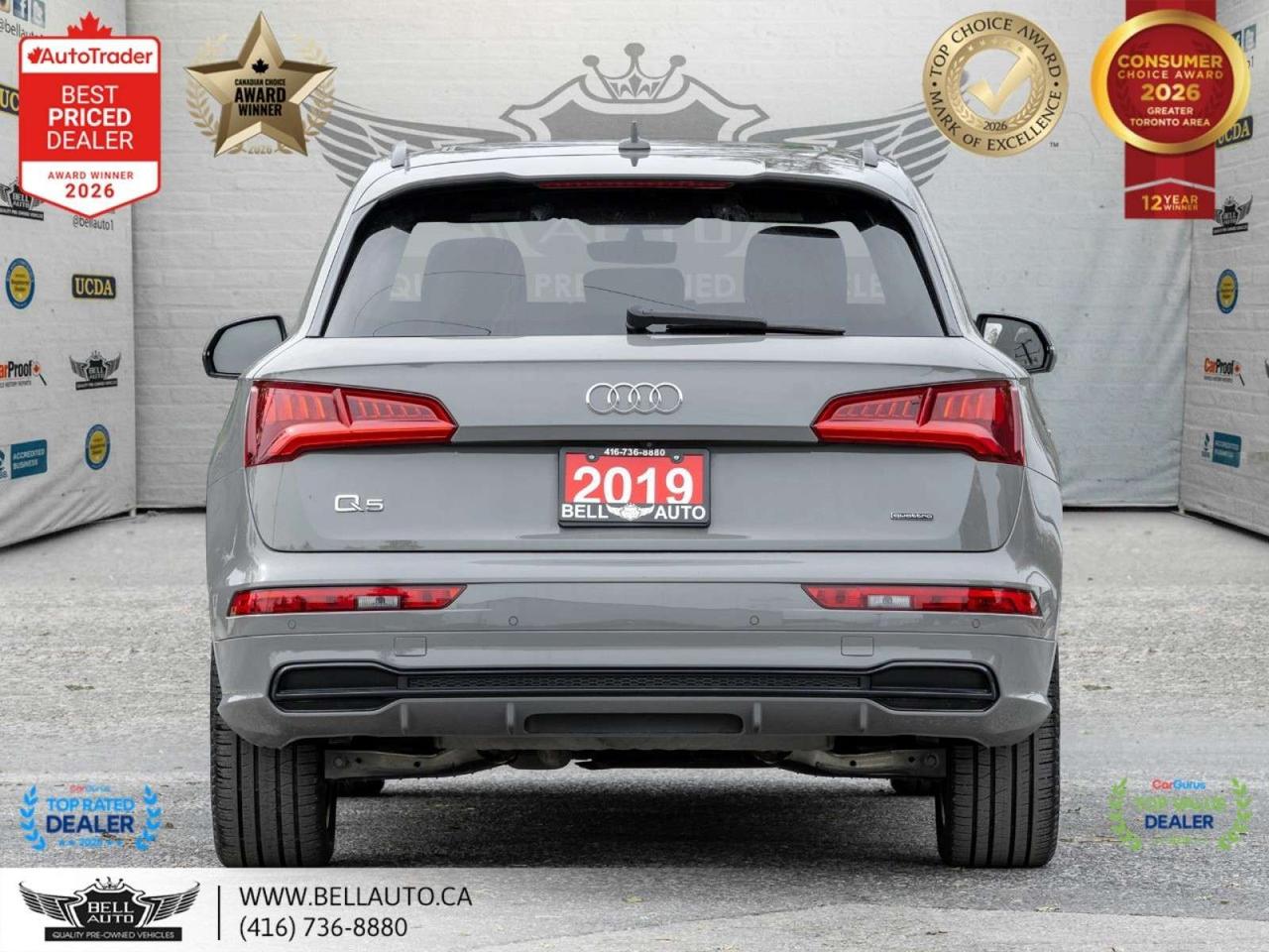 2019 Audi Q5 Progressiv   S-LINE   NAVI   B.CAM   PANO   NOACCIDENT Photo