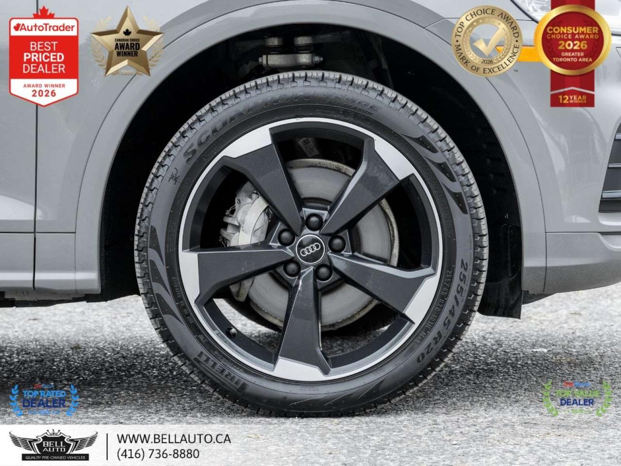 2019 Audi Q5 Progressiv   S-LINE   NAVI   B.CAM   PANO   NOACCIDENT Photo