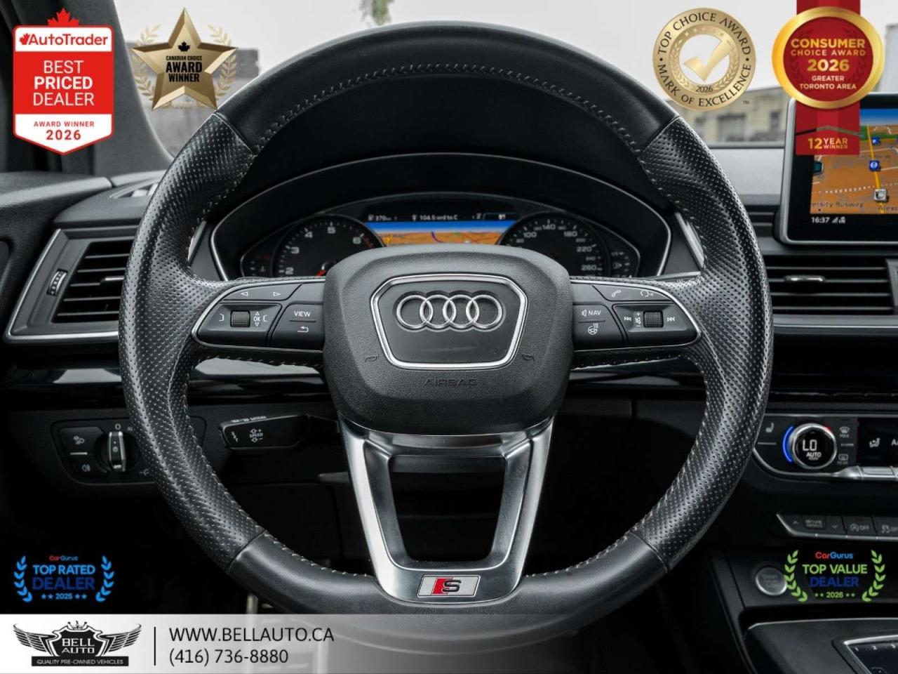 2019 Audi Q5 Progressiv   S-LINE   NAVI   B.CAM   PANO   NOACCIDENT Photo