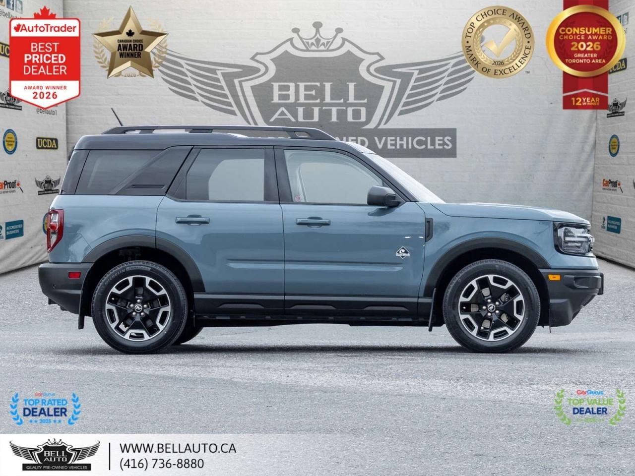 2022 Ford Bronco Sport Outer Banks   NAVI   B.CAM   SUNROOF   B&O   WRLSCHRGR   NOACCIDENT Photo