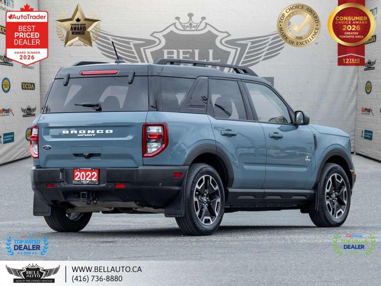 2022 Ford Bronco Sport Outer Banks   NAVI   B.CAM   SUNROOF   B&O   WRLSCHRGR   NOACCIDENT Photo