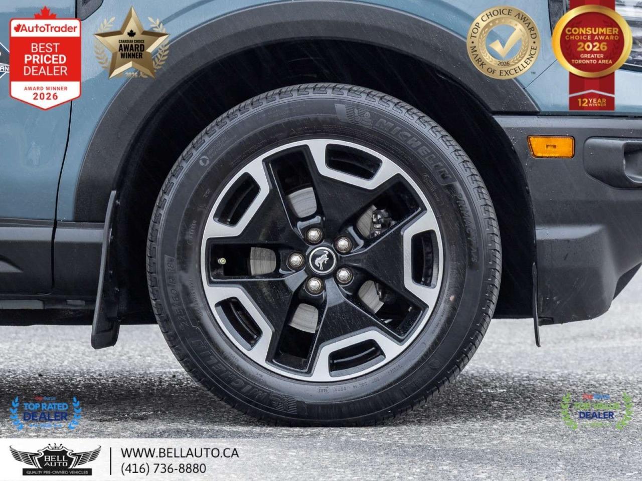 2022 Ford Bronco Sport Outer Banks   NAVI   B.CAM   SUNROOF   B&O   WRLSCHRGR   NOACCIDENT Photo