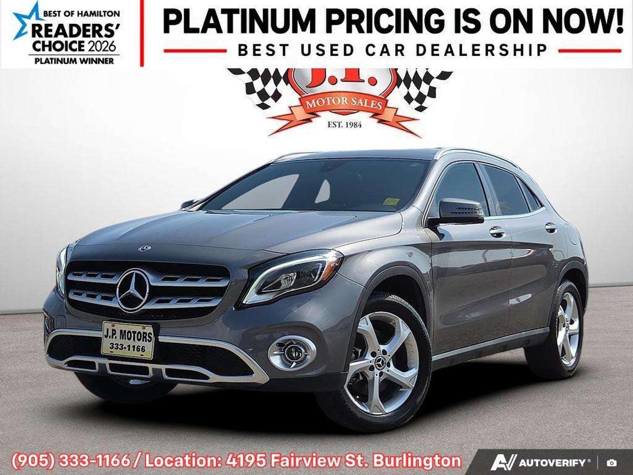 2020 Mercedes-Benz GLA Heated Front Seats • Power Driver Seat • Backup Camera • Keyless Entry • 17 Alloy Wheels Photo0