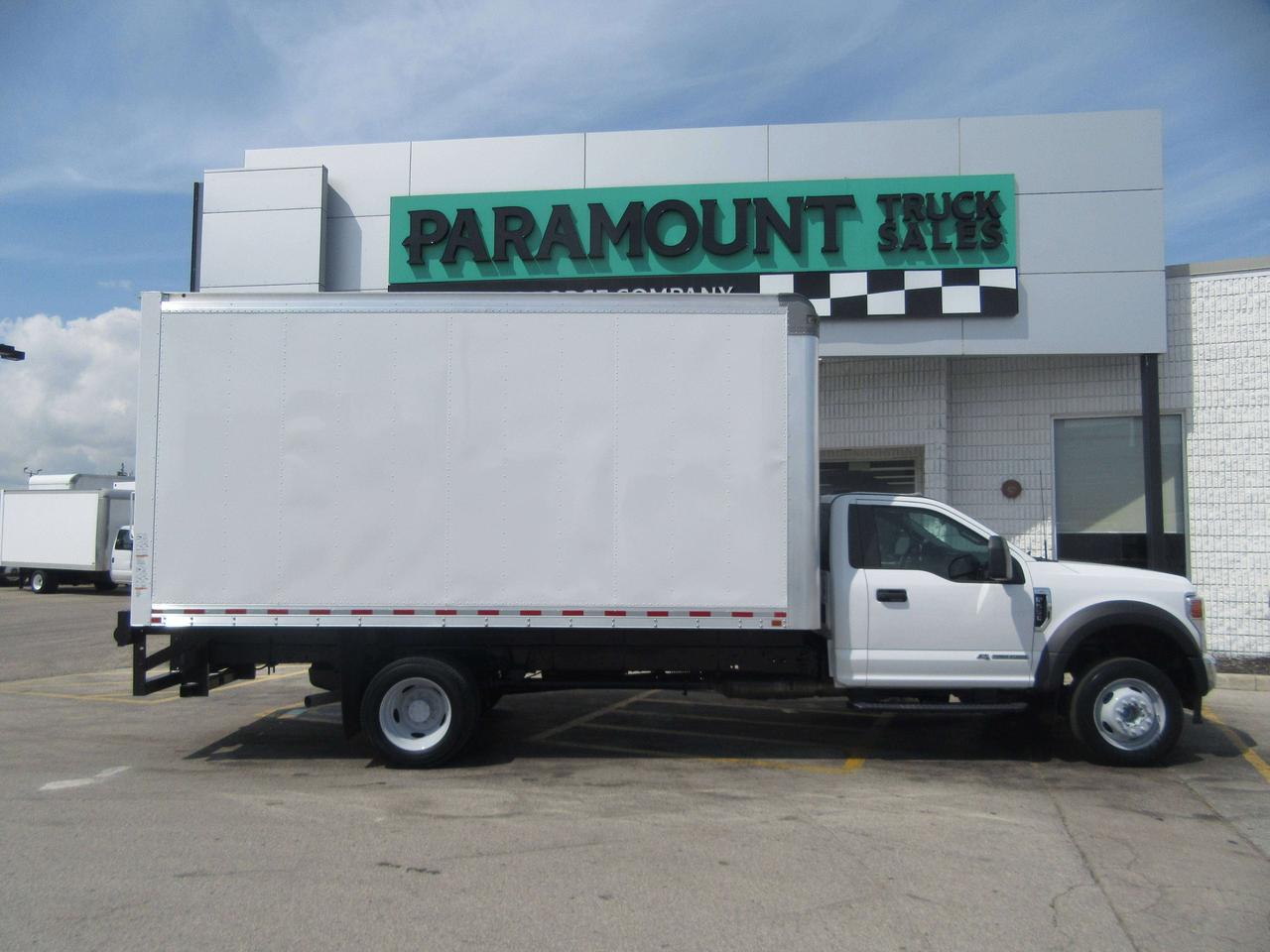 2022 Ford F-550 DIESEL 16FT EXTRA HIGH ALUMINUM BOX ROLLOUT RAMP Photo1