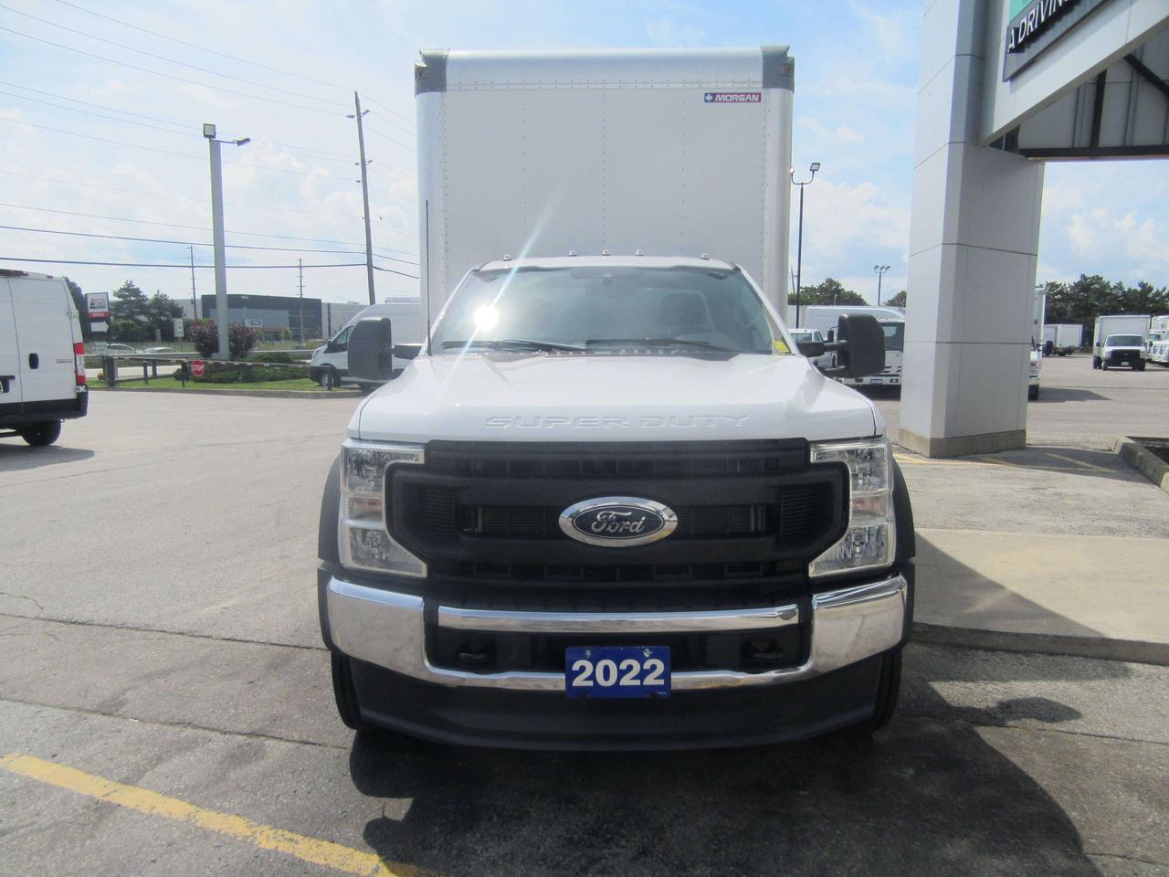 2022 Ford F-550 DIESEL 16FT EXTRA HIGH ALUMINUM BOX ROLLOUT RAMP Photo