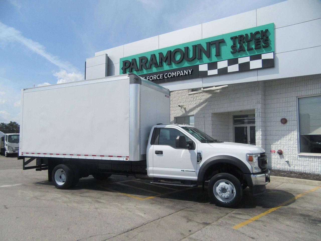 2022 Ford F-550 DIESEL 16FT EXTRA HIGH ALUMINUM BOX ROLLOUT RAMP Photo0
