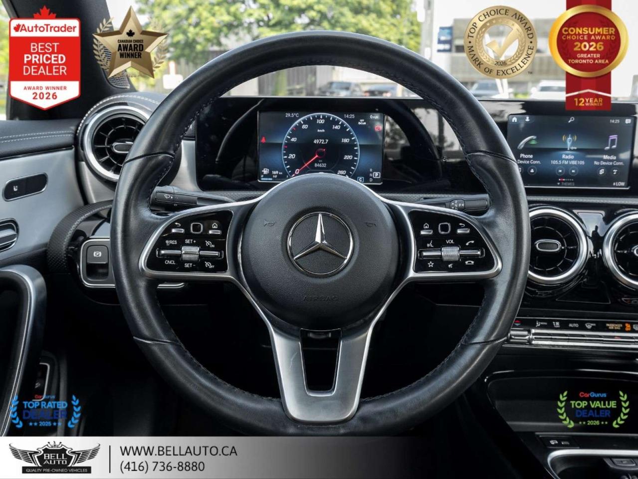 2023 Mercedes-Benz CLA 250   B.CAM   CARPLAY   SUNROOF   LTHR   NOACCIDENT Photo