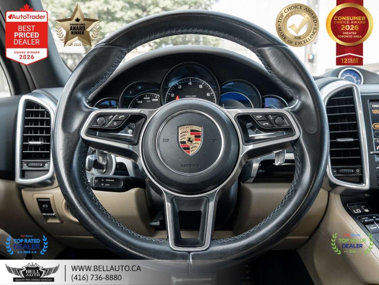 2016 Porsche Cayenne NAVI   B.CAM   PANO   SRVCRCRDS   ONEOWNER   NOACCIDENT Photo