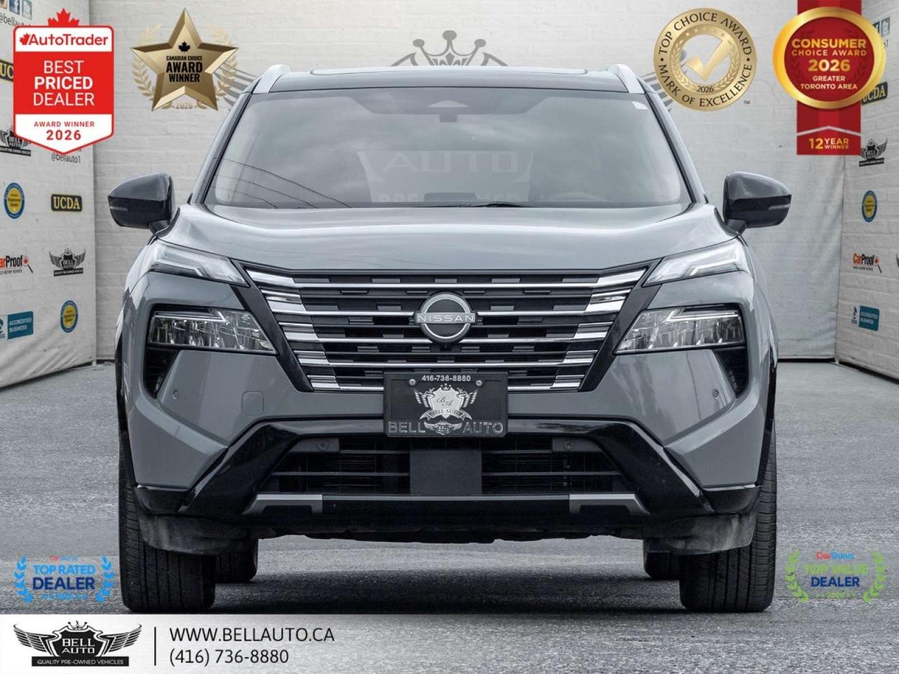 2024 Nissan Rogue Platinum   NAVI   360CAM   PANO   HUD   BOSE   WRLSCHRGR   NOACCIDENT Photo