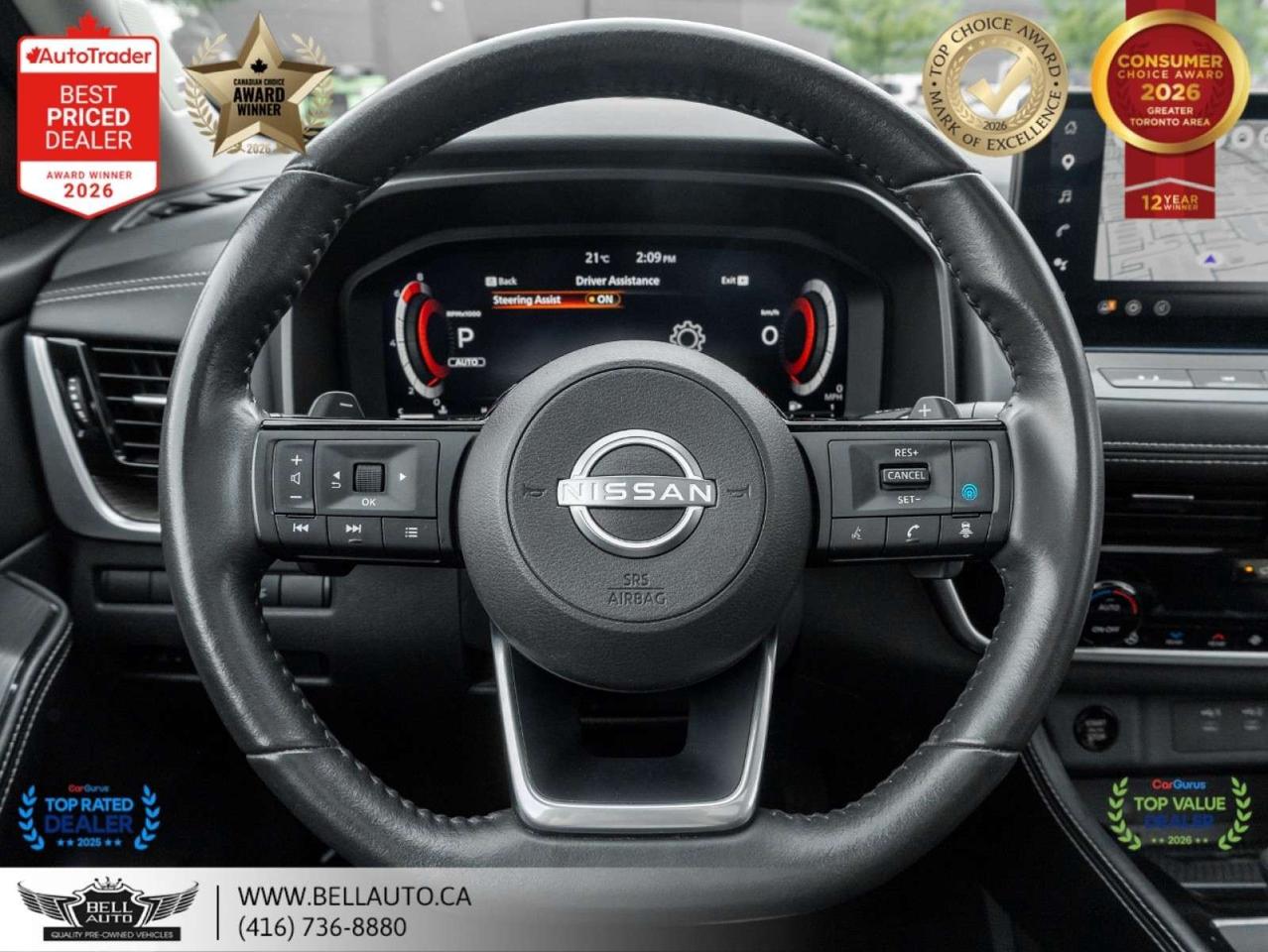 2024 Nissan Rogue Platinum   NAVI   360CAM   PANO   HUD   BOSE   WRLSCHRGR   NOACCIDENT Photo