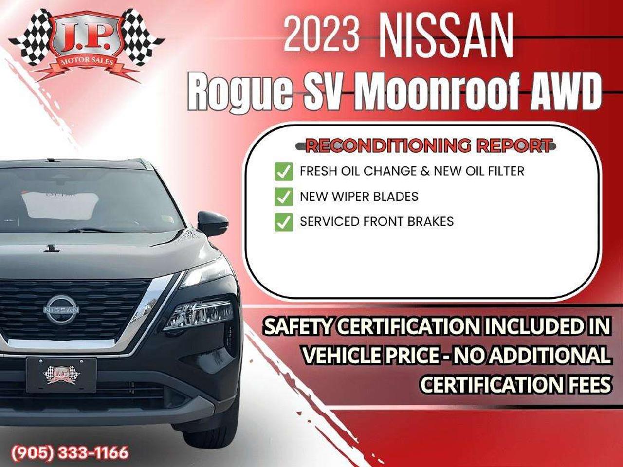 2023 Nissan Rogue SV Moonroof Apple CarPlay & Android Auto • Power Sunroof • Built-In Wi-Fi Hotspot • Remote Start System • Heated Front Se Photo