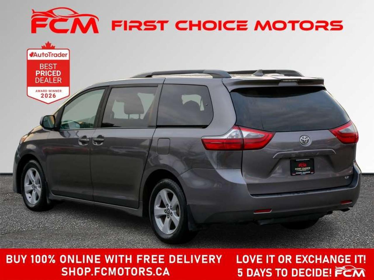 2020 Toyota Sienna LE   8 PASSENGER   FULLY CERTIFIED WITH WARRANTY Photo