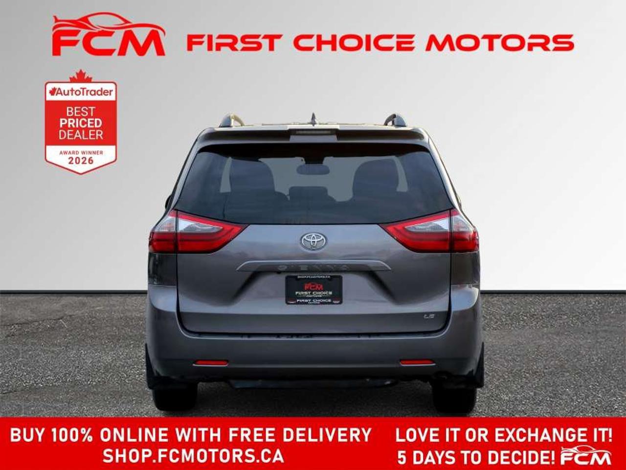 2020 Toyota Sienna LE   8 PASSENGER   FULLY CERTIFIED WITH WARRANTY Photo