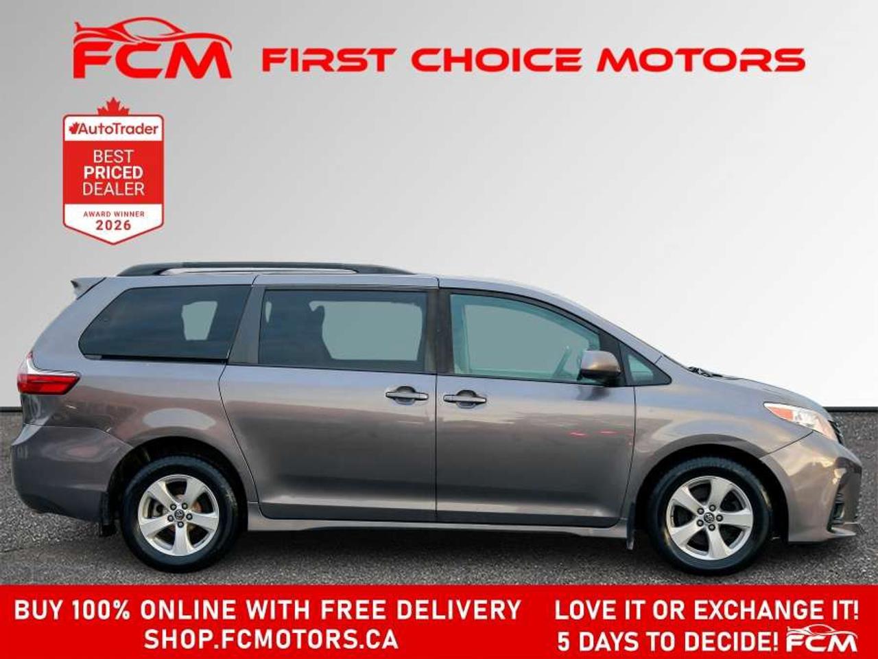 2020 Toyota Sienna LE   8 PASSENGER   FULLY CERTIFIED WITH WARRANTY Photo