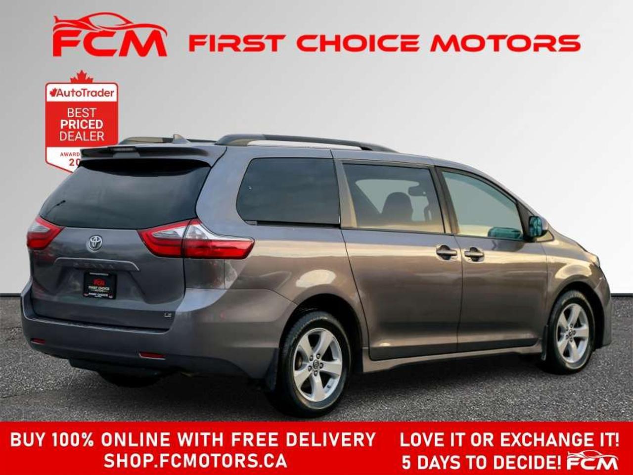 2020 Toyota Sienna LE   8 PASSENGER   FULLY CERTIFIED WITH WARRANTY Photo
