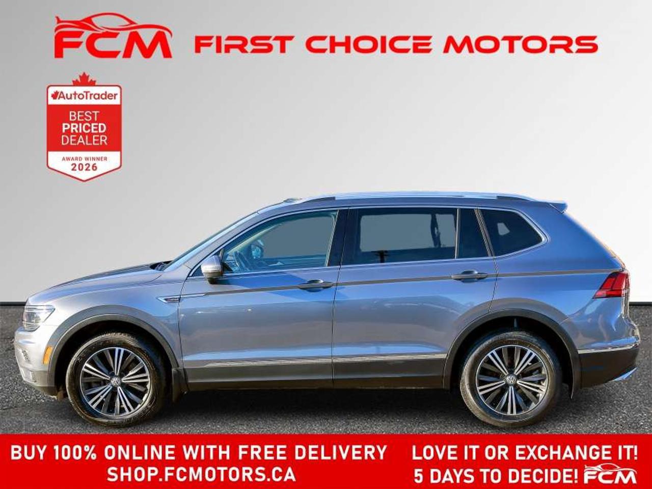 2018 Volkswagen Tiguan HIGHLINE 4MOTION   FULLY CERTIFIED WITH WARRANTY Photo