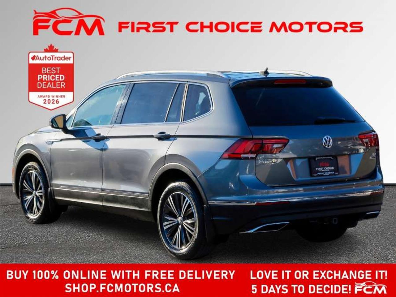 2018 Volkswagen Tiguan HIGHLINE 4MOTION   FULLY CERTIFIED WITH WARRANTY Photo4