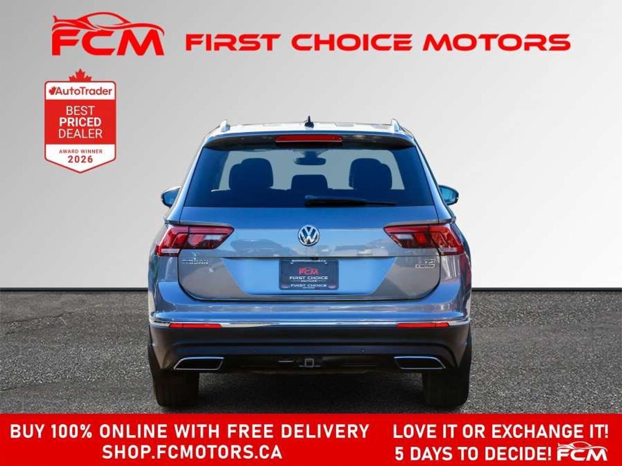 2018 Volkswagen Tiguan HIGHLINE 4MOTION   FULLY CERTIFIED WITH WARRANTY Photo