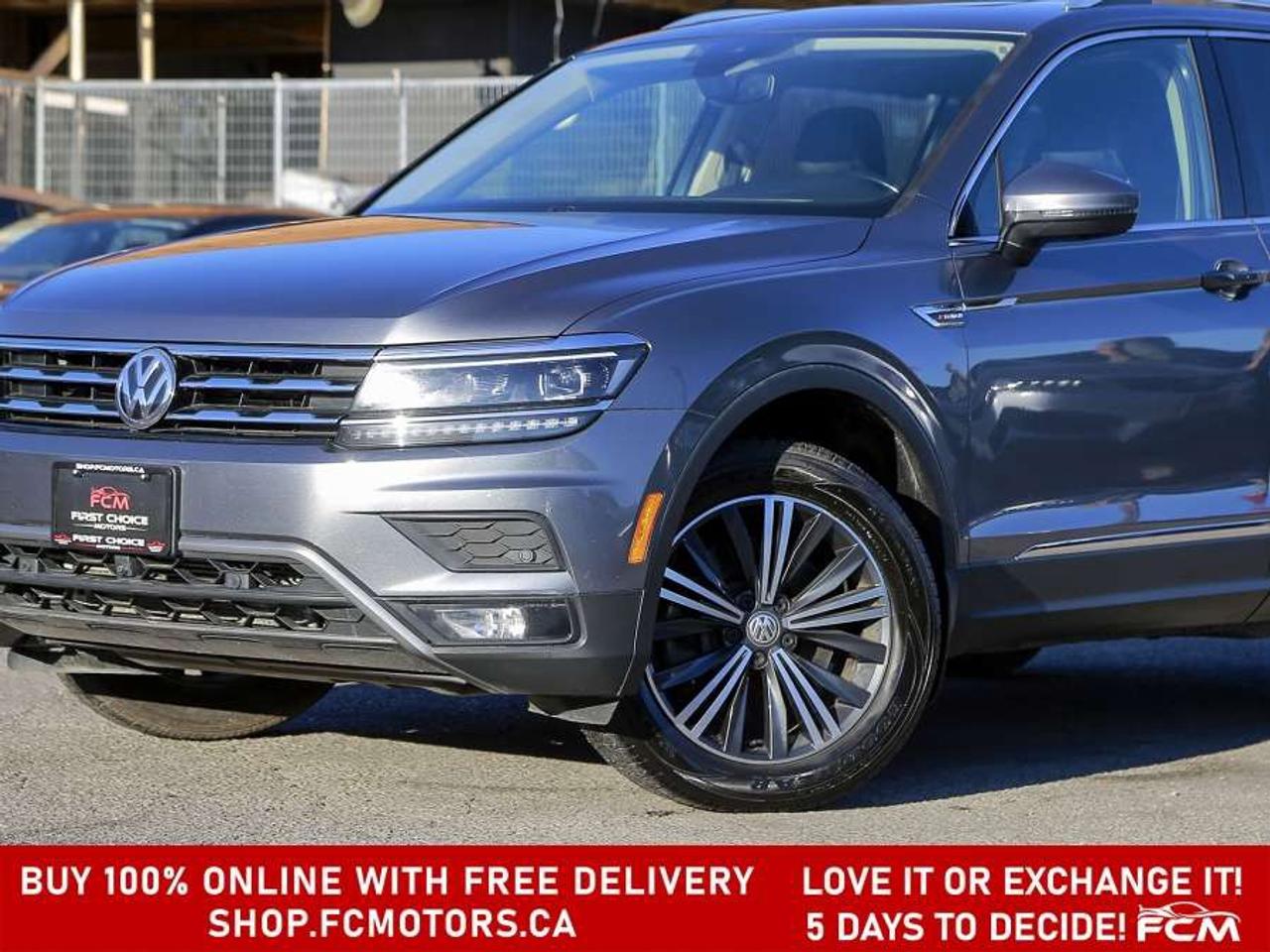2018 Volkswagen Tiguan HIGHLINE 4MOTION   FULLY CERTIFIED WITH WARRANTY Photo