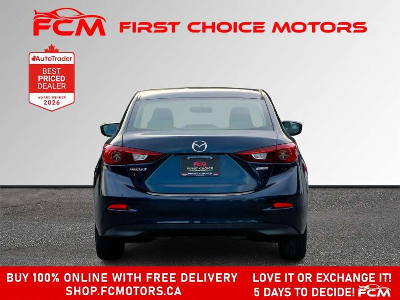 2015 Mazda 3 GX SKYACTIV   FULLY CERTIFIED WITH WARRANTY Photo