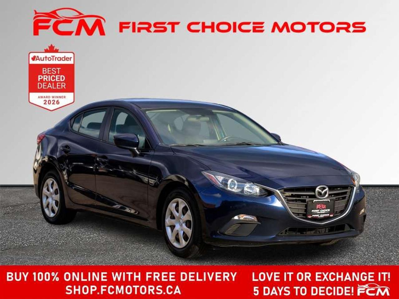 2016 Mazda 3 GX SKYACTIV   FULLY CERTIFIED WITH WARRANTY Photo