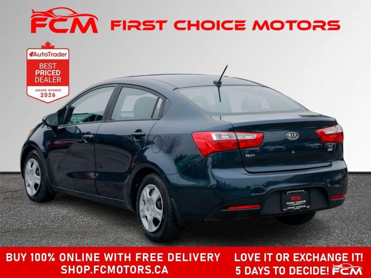 2013 Kia Rio LX   FULLY CERTIFIED WITH WARRANTY Photo