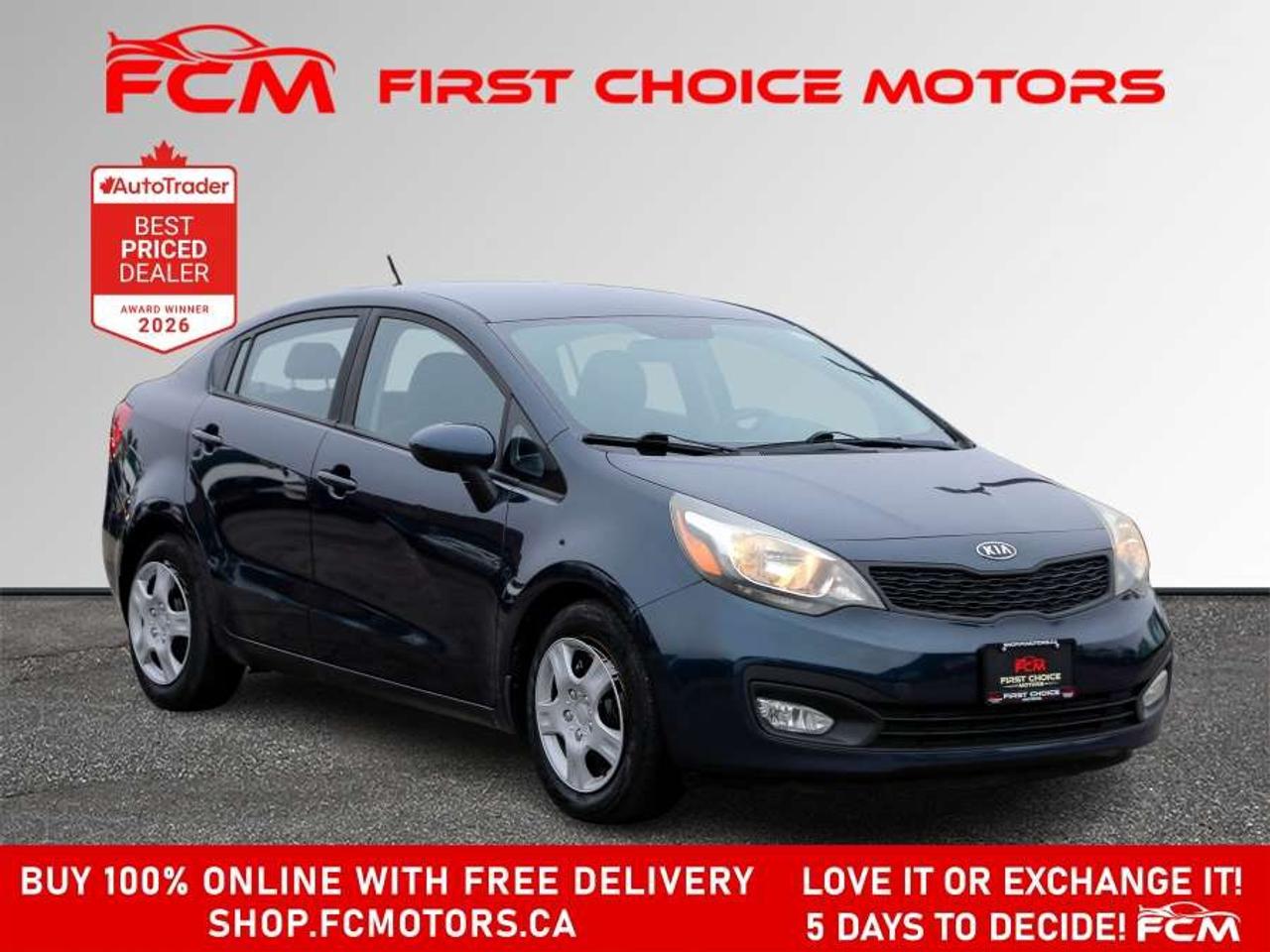 2013 Kia Rio LX   FULLY CERTIFIED WITH WARRANTY Photo