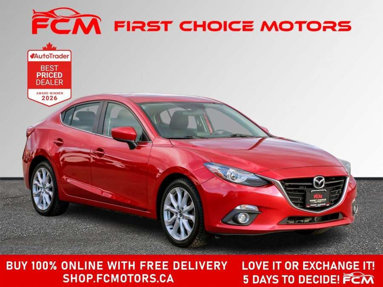 2015 Mazda 3 GT SKYACTIV   FULLY CERTIFIED WITH WARRANTY Photo