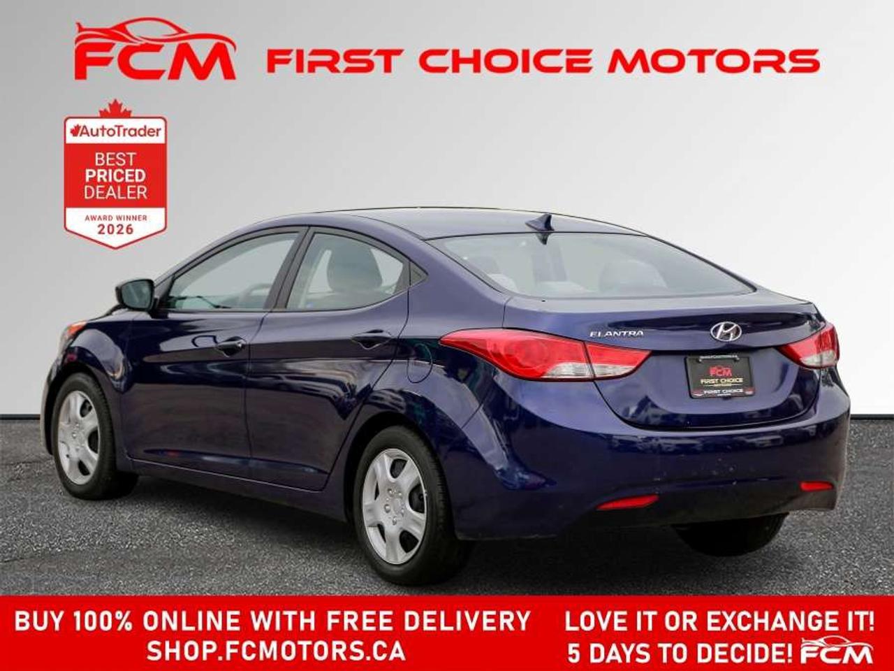 2013 Hyundai Elantra GL   FULLY CERTIFIED WITH WARRANTY Photo4